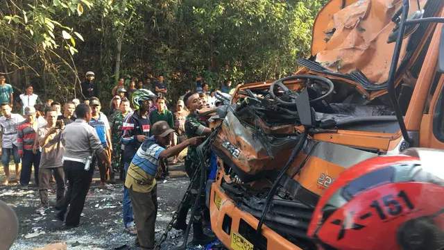 Kumpulan Fakta Hasil Olah TKP Kecelakaan Maut Bus Rosalia dan Truk Tangki di Bandar Lampung