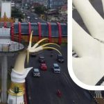 Walkot Bandar Lampung Bantah Viral JPO Siger Milenial Retak, Itu Lumut